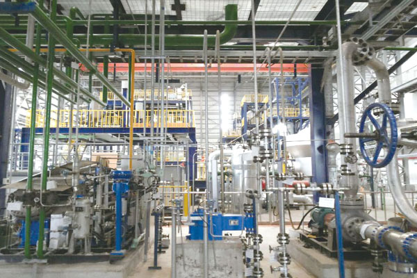 清華核能院國家重大專項(xiàng)高溫氣冷堆示范電站——主氦風(fēng)機(jī)試驗(yàn)回路項(xiàng)目 該項(xiàng)目是我公司制造、安裝總承包項(xiàng)目，現(xiàn)已安裝完畢，氦檢密封試驗(yàn)一次成功